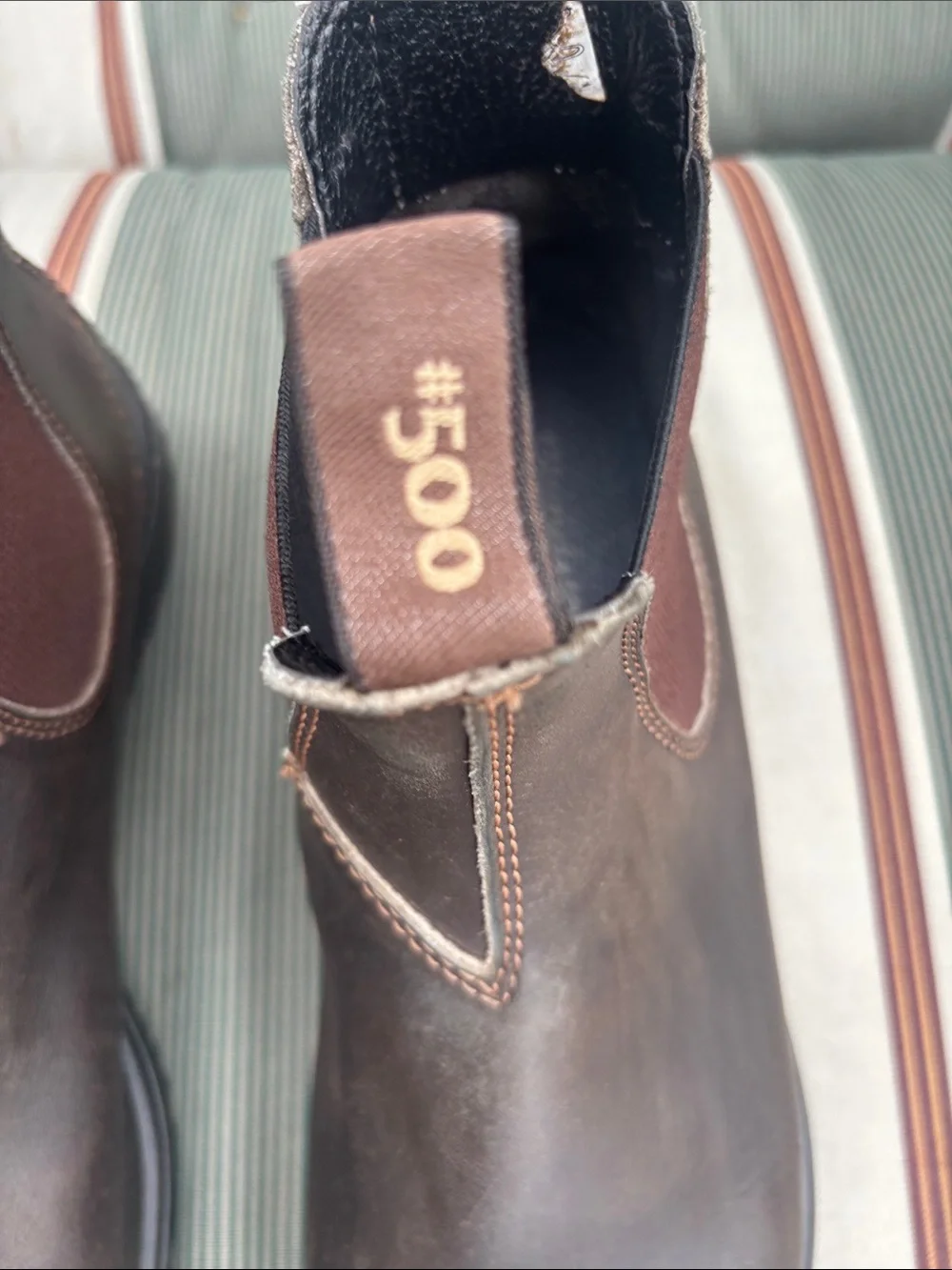 Blundstone Men's Chelsea boot #500 series